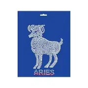 Hotfix Crystal Style Stencil Aries, NEW