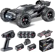 1/14 Brushless RC Cars for Adults & Boys Fast 50 Mph, 4WD Waterproof RC Truck, High Speed Offroad Remote Control Car with 3S Battery for Snow,Sand & Mud