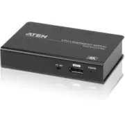 ATEN 4-Port 4K DisplayPort Splitter-TAA Compliant - 4096 x 2160 - DisplayPort -