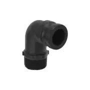 BANJO Polypropylene Type F 90° Male Adaptor x Male Thread