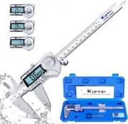 Kynup Digital Caliper, 8 Inch Caliper Measuring Tool with Stainless Steel, IP54