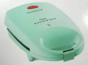 Nostalgia MyMini Sandwich Maker Teal New