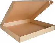 Corrugated Cardboard Shipping Boxes, 360x353x43mm Small Parcel Boxes, Packaging Mailing Boxes for Business, Posting, Small Packet Shipping, Storing or Gift(Pack of 10)