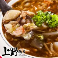 在飛比找momo購物網優惠-【上野物產】干貝鮑魚魚翅風味羹 x4包(1200g±10%/