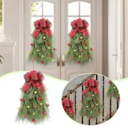 Christmas Tree Wreath Decoration Props Christmas Net Wreath Window Staircase