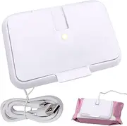 Wipes Heater Warmer - USB Thermostatic Wet Wipes Warmer | Top Heating Plate Design Wipes Dispenser Warmer for Home, Travel, Picnic, Camping, and Car