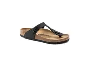 Birkenstock Gizeh (Size 37 EU) - Black - Regular Fit - Birko-Flor Upper - [New - Open Box]