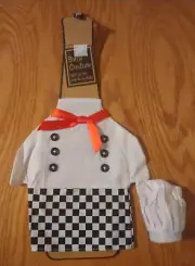 Bottle Couture Chef Jacket With Chef's Hat Wine Bottle Cover