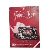 Designs for the Needle Cross Stitch kit- Fabric Box 6501 Rose-Black NEW