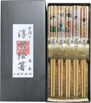 5 sets of chopsticks Ukiyo-e [Chopsticks 5Sets / UKIYOE] From Japan