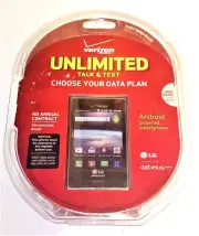 Verizon Unlimited Talk & Text No Annual Contract Prepaid Phone -New-