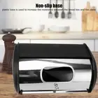 Bread Bin Bread Box Bread Holder Storage Container With Small Window for Kitchen