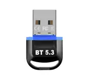 USB Bluetooth Adapter for Pc USB Bluetooth Dongle 5.3 Wireless Bluetooth Connector Receptor USB Key for