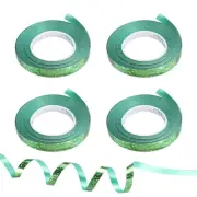 Curling Ribbon Crimped String 3/16" 11 Yards 4 Roll Green
