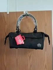 Caboodles Make Up Bag Black Fabric Travel Case Zipper NWT