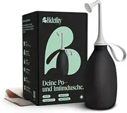 Bidetlity Podusche & Intimate Shower 3.0 - Replaces Wet Wipes, Saves Toilet Paper, New Shower Head, Home and as a Mobile Travel Bidet, Sustainable Butt Shower, Portable, Includes Travel Bag, BPA Free