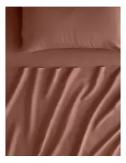 [Sheridan] Abbotson Linen Fitted Sheet in Raisin
