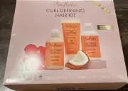 SheaMoisture Coconut & HIbiscus Curl Defining Hair Kit Set of 3