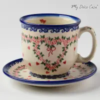 在飛比找蝦皮購物優惠-波蘭陶 Vena 六月新娘系列 咖啡杯盤組 馬克杯 點心盤 