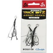 Atomic Trick Bitz Assist Fishing Hook #8, Black Silver