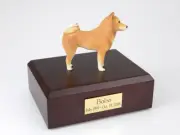 Finnish Spitz Pet Funeral Cremation Urn Avail. in 3 Different Colors & 4 Sizes
