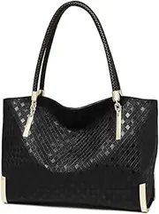 [FOXLOVER] Large Capacity Tote Handbags for Women, Women's Top-handle Bags Fashion Shoulder Bags Purses Minimalist design