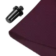 Speaker Grill Cloth 20 x 63 Inch Stereo Mesh Fabric with Buckle Burgundy