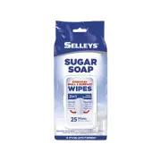 Selleys Sugar Soap Wall Cleaning Large Wipes Easy to Use for Deeper Clean