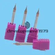 HRC60 0.2mm-0.9mm Coated Solid Carbide Micro End Mill 2-Flute CNC New