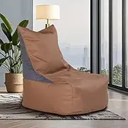 Waterproof Bean Bag（No Fillers ）Bean Bag Chair, Bean Bag Sofa, Outdoor Bean Bag, Bean Bag Sofa, Giant Bean Bag, Pool Bean Bag Waterproof Hable Beanbag Without Filling Ultra Soft Lazy Sofa Cover(Blue)