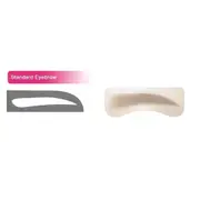 Makeup Tool Stencil Shaper 3D Balance Tattoo Eyebrow Kit Ruler Standard Eyebrow