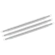 3pcs Spring Tube Bender, OD 28mm/1.1" Steel Spring Pipe Bending Tubes 550mm