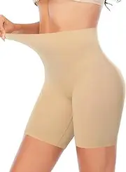 [Werena] Womens Slip Shorts for Under Dresses Smooth Anti Chafing Underwear Seamless Safety Under Shorts