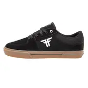 Fallen Footwear Men Patriot Vulcanised Sole Gum Shoes Black/White