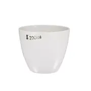 Porcelain Crucible Cup 200ml for Foundry Melting Casting Refining