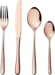 Maxwell & Williams Leveson Cutlery Set 24pc Copper Gift Boxed