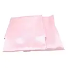 4x Luxury Satin Coral Pink Pillowcases Soft For Hair And Skin Set of 4 Standard