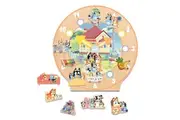 Bluey Wooden Routine Clock
