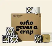 Who Gives A Crap Premium Toilet Paper, 3-Ply, 48 Rolls, 400 Sheets Per Roll, White