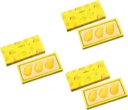 Sets Face Puff for Makeup Mango Shaped Triangle Sponge Soft Body Powder Puffer for Makeup Products Pcs