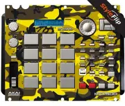 Akai MPC-500 | Yellow Camo | Protective Decal | StyleFlip Skins