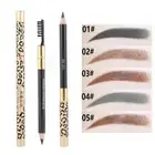 Permanent Tattoo Pen Eyebrow Enhancer Eyebrow Pencil with Brush Eye Brow Tint