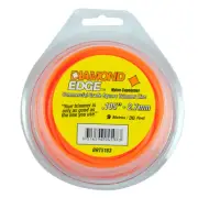 LINE TRIMMER CORD 2.7mm DIAMOND EDGE - 9 METRES