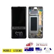 OEM OLED Display Screen Replacement with frame fit for Samsung S10 Plus G975F.