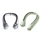 Portable Mini Neck Fan Bladeless Fan USB Rechargeable Leafless Hanging Fans