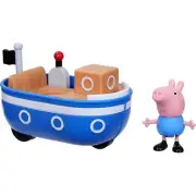 Peppa Pig Little Boat with 7.5cm Figure New Kids Childrens Toy