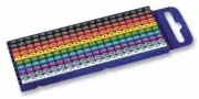 HELLERMANNTYTON - Clip-On Cable Marker Kit Colour Coded (Box of 500)