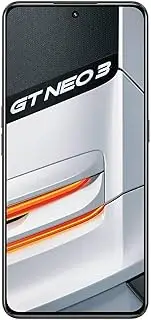 [realme] GT Neo 3 80W Dual-SIM 256GB ROM + 8GB RAM (GSM Only | No CDMA) Factory Unlocked 5G Smartphone (Asphalt Black) - International Version