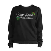 Dear Santa Sweatshirt Pullover Jumper CrewneckHoodie sweatshirt