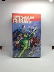 DC Justice League Volumes#1-3 New Boxed Set Geoff Johns/Jim Lee/Ivan Reis Sealed